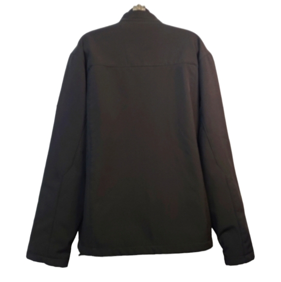 ZeroXposur Black Fleece Lined Soft Shell Performance Jacket Mens Sz  L - Picture 2 of 13